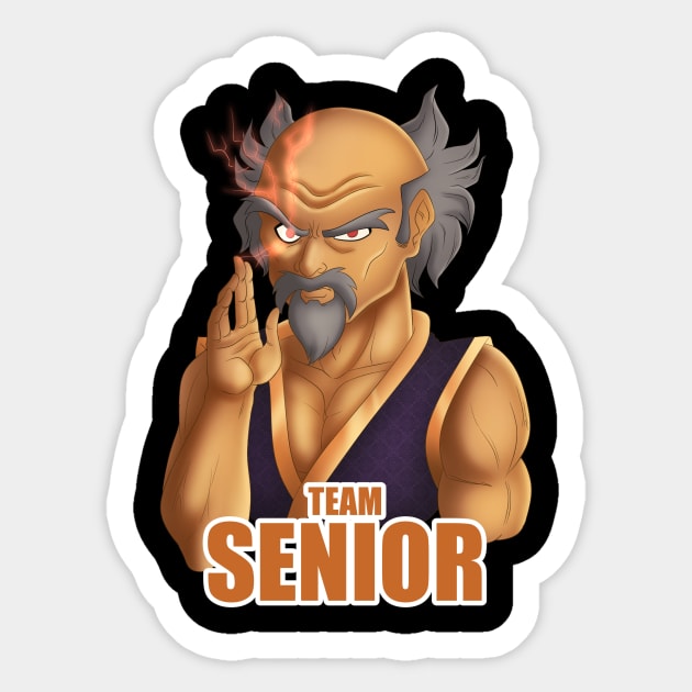 Team Senior Sticker by SenpaiLove